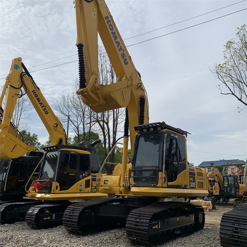 Best Qualify Used Japan Komatsu Pc200 Excavator Original Design Secondhand Komatsu for Sale