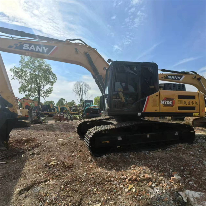 Good Performance Original Used Sany SY215C Excavators Secondhand Digger For Construction Use