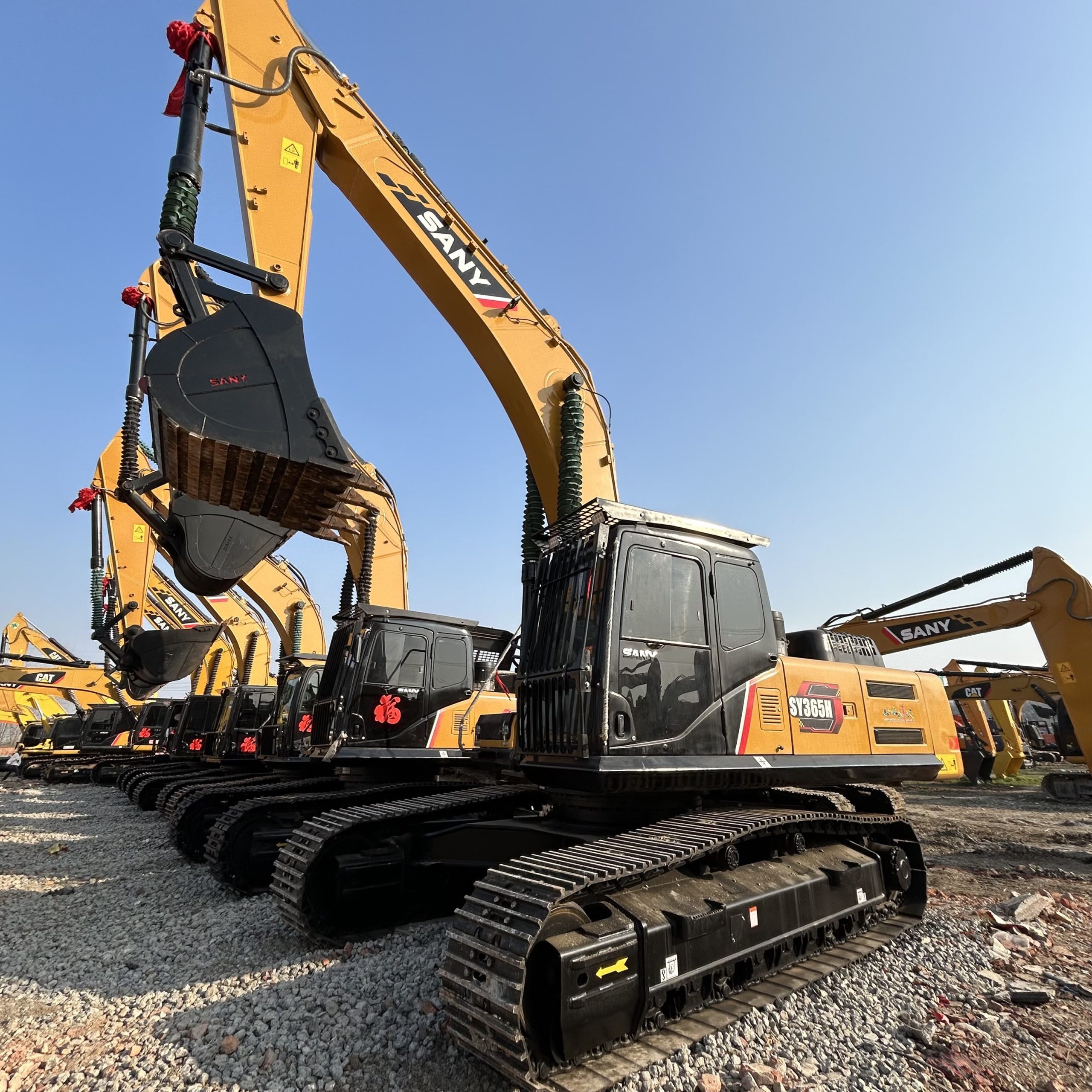 Использованный экскаватор Sany SY365 Digger с двигателем Isuzu SY365H гусеничный экскаватор с гидравлическим насосом на продажу 4 Used Sany SY365 Digger Excavator with Isuzu Engine SY365H Hydraulic Pump Crawler Excavator for Sale