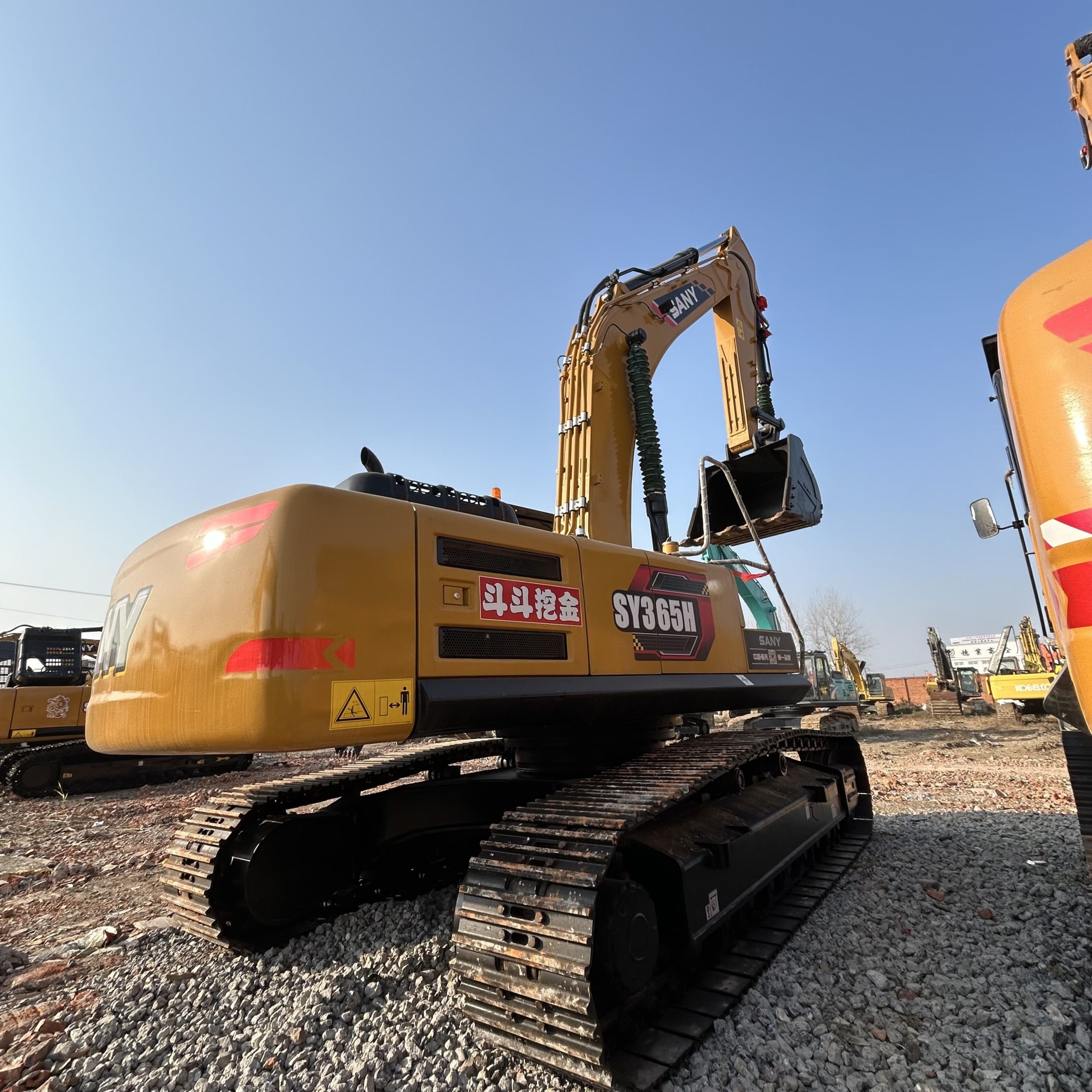 Used Sany SY365 Digger Excavator with Isuzu Engine SY365H Hydraulic Pump Crawler Excavator for Sale