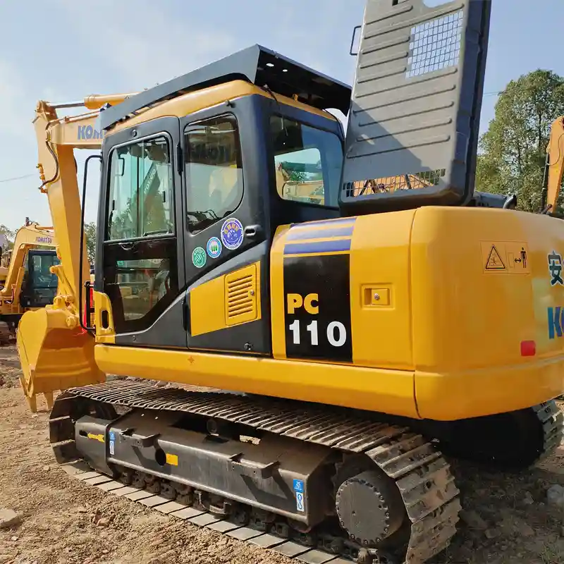 Cheap Price Japan Excavator Small Digger Komatsu PC110 Crawler Excavator 11ton For Sale