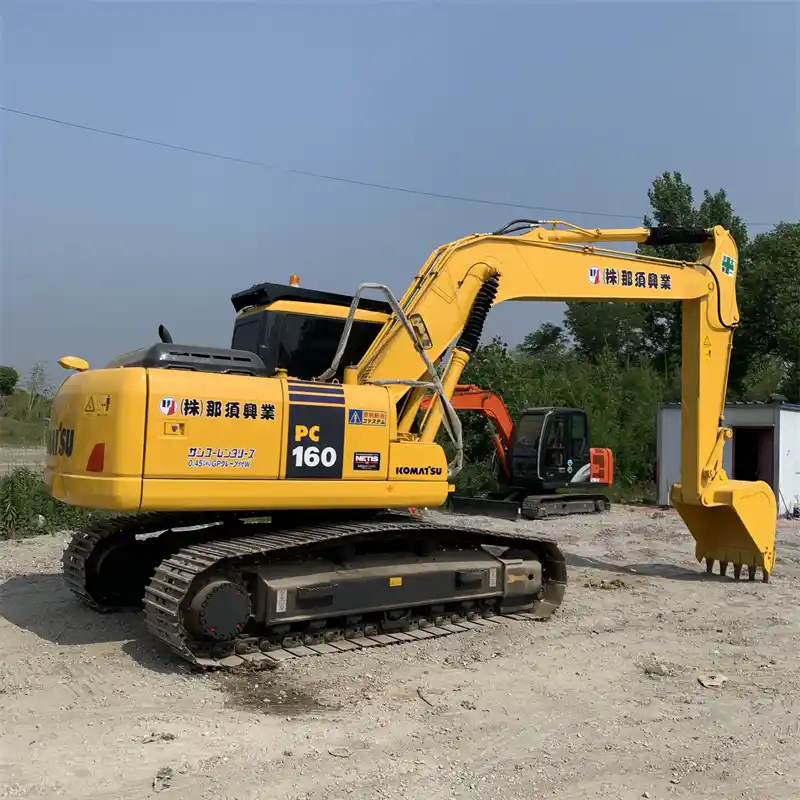 Used Second Hand Komatsu Pc160 Excavator From Japan Pc 160 For Sale