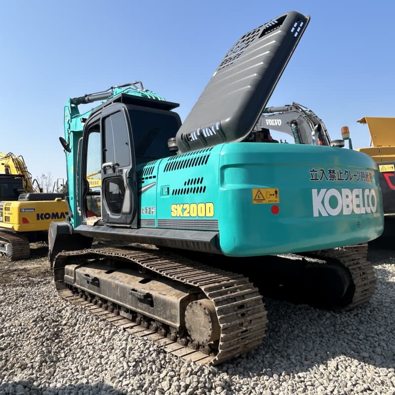 Used Kobelco Sk200D Crawler Excavator Original Japan Machinery Good Condition Secondhand Sk200D Excavator 2 Used Kobelco Sk200D Crawler Excavator Original Japan Machinery Good Condition Secondhand Sk200D Excavator