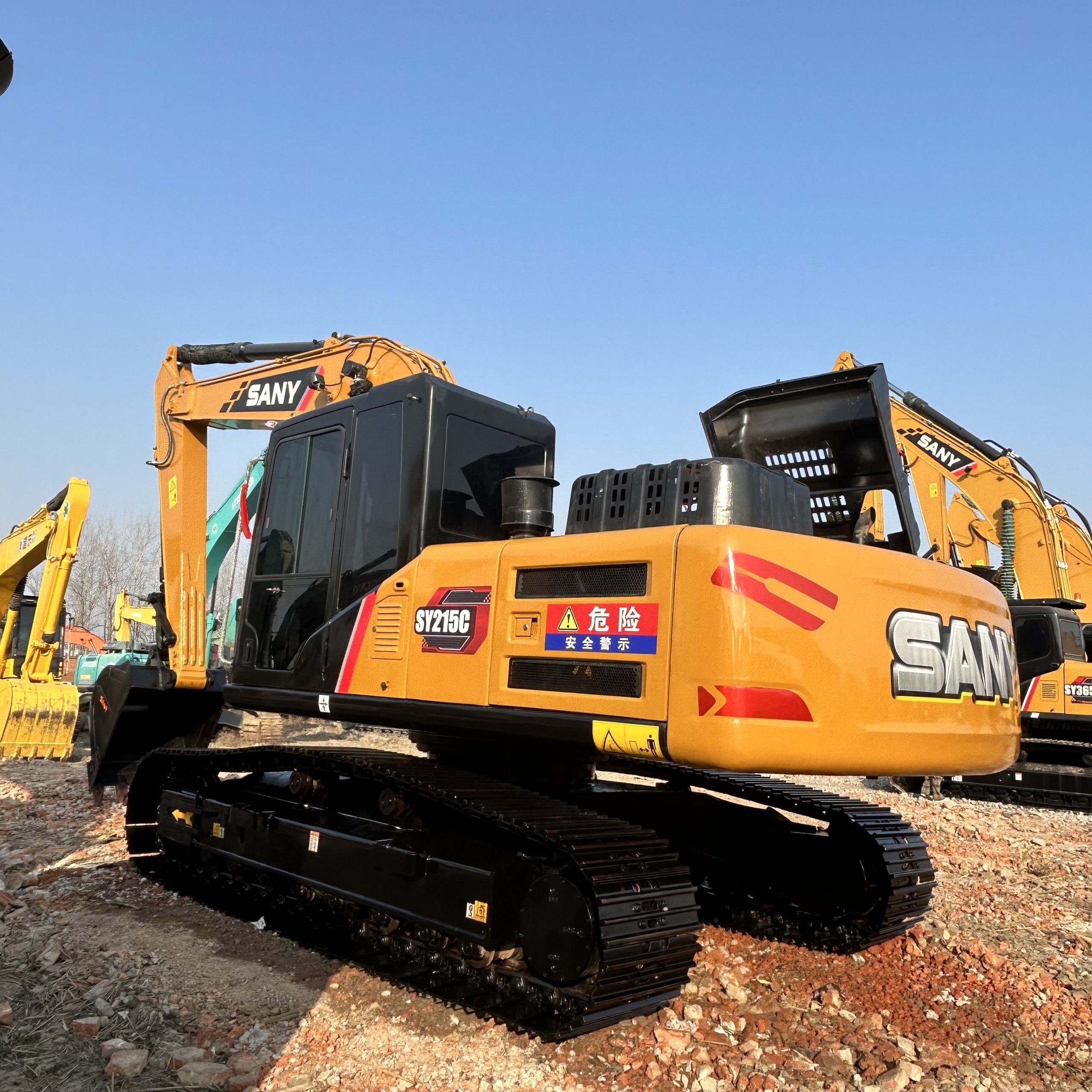 Good Price Used Sany SY215C Excavator Second-hand Machinery Equipment for Hot Sale