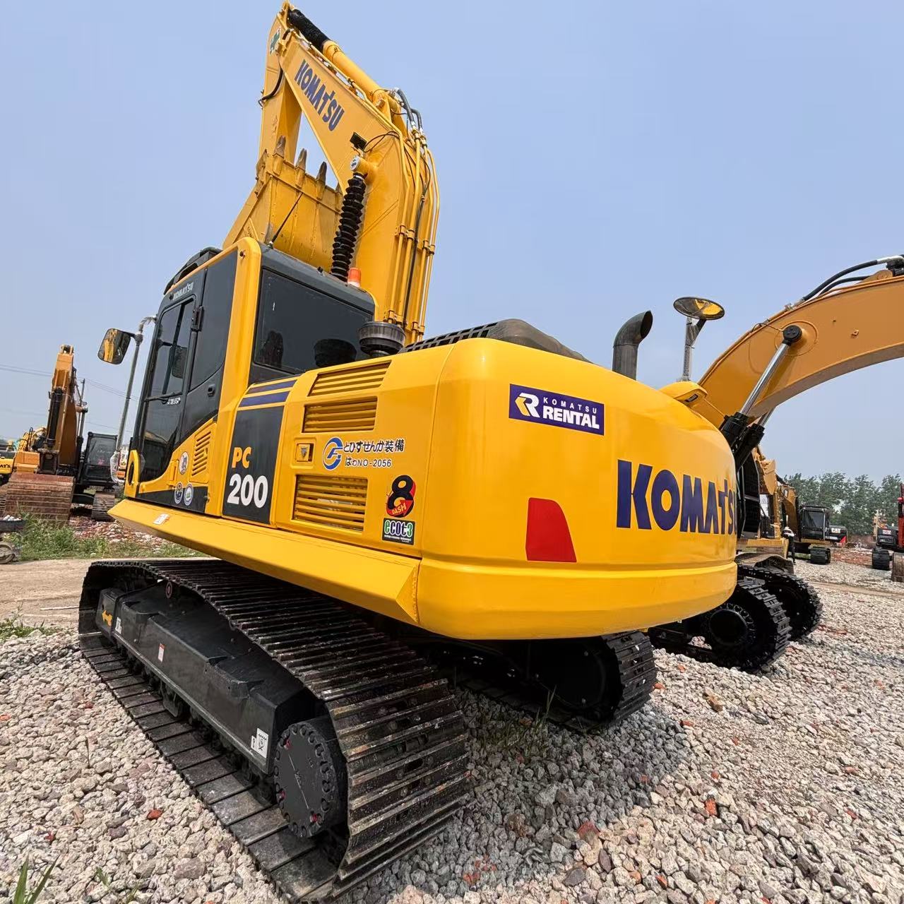 Лучшая цена на японский экскаватор Komatsu Pc200 20 тонн, оригинальная бывшая в употреблении строительная машина Komatsu на продажу 4 Best Price Used Japan Made Komatsu Pc200 20Ton Excavator Original Secondhand Construction Machine Komatsu for Sale