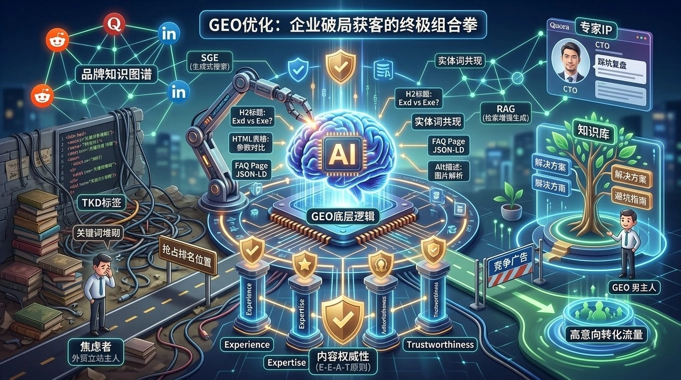 GEO怎么做？从关键词堆砌转向"引用来源"竞争