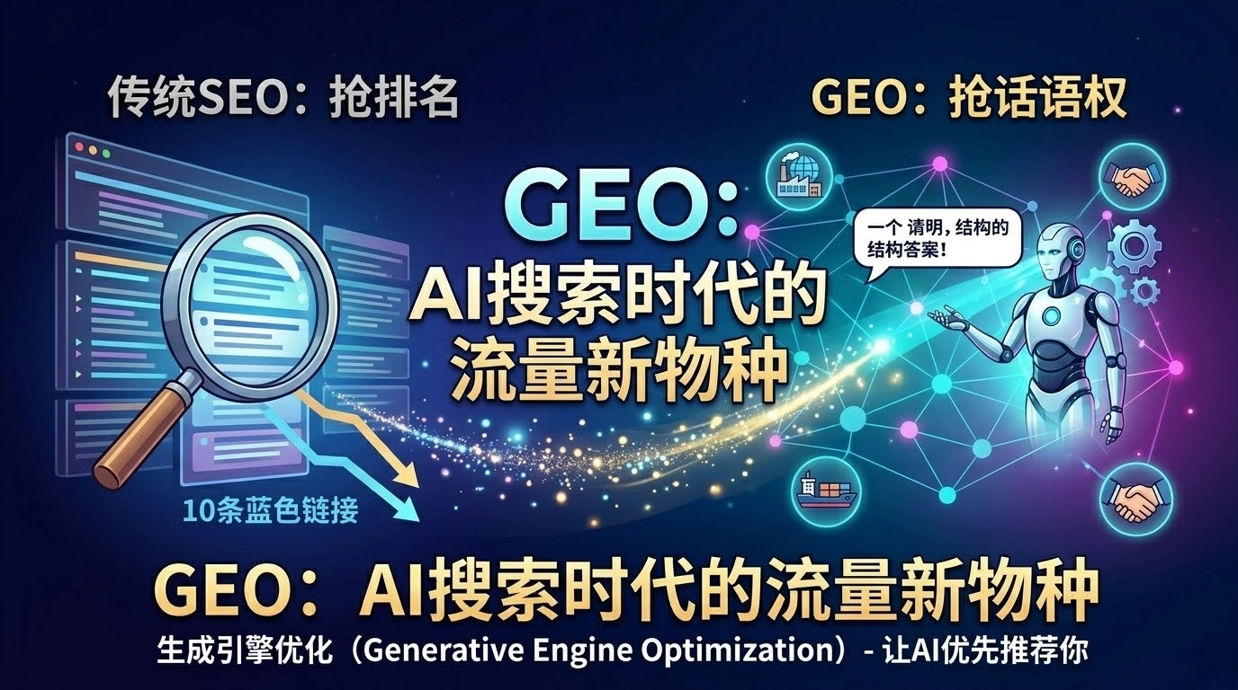 什么是GEO？AI搜索时代的流量新物种