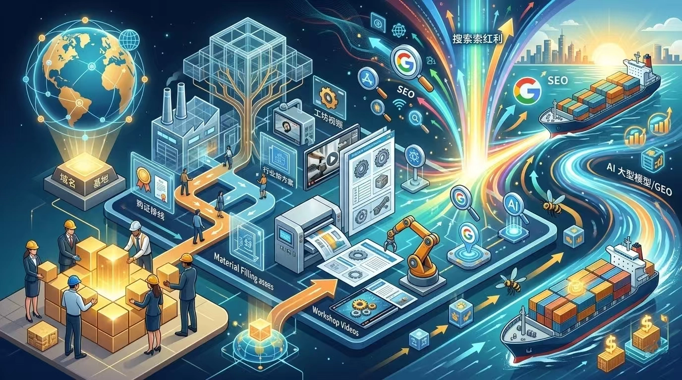 一个真正能接得住全域流量、拿得到高净值大单的官网，必须在敲下第一行代码前，就将引流与转化的基因植入底层。