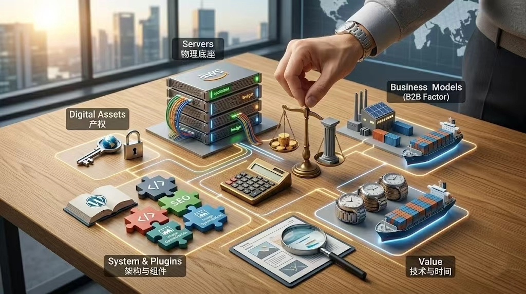 一个真正适合B2B出海、能够稳定承接海外流量的独立站，其基础的成本结构反而是非常透明的。