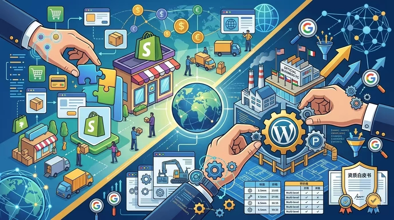 为了掌握流量主导权、沉淀品牌资产，搭建属于自己的“外贸独立站”已经成为源头工厂和出海企业的必选项。然而选系统就像选地基，地基打错了，后期不论投入多少流量成本都是在做无用功。