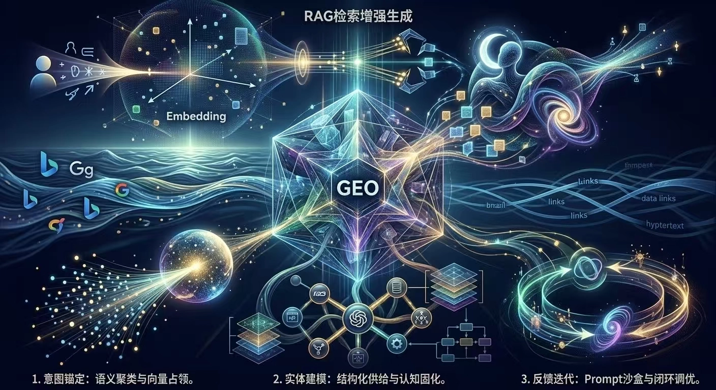 搞懂GEO，我们必须先拆解ChatGPT与 Google Gemini这些AI搜索产品的底层运行黑盒：RAG（检索增强生成）机制