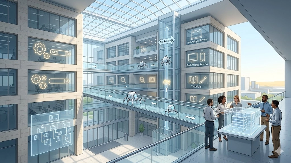 那么为什么要设置分类目录？答案是：在网站架构中，一个逻辑清晰的分类目录，能让用户瞬间看懂你的网站定位，也能让Google给予你更高的行业权威度。