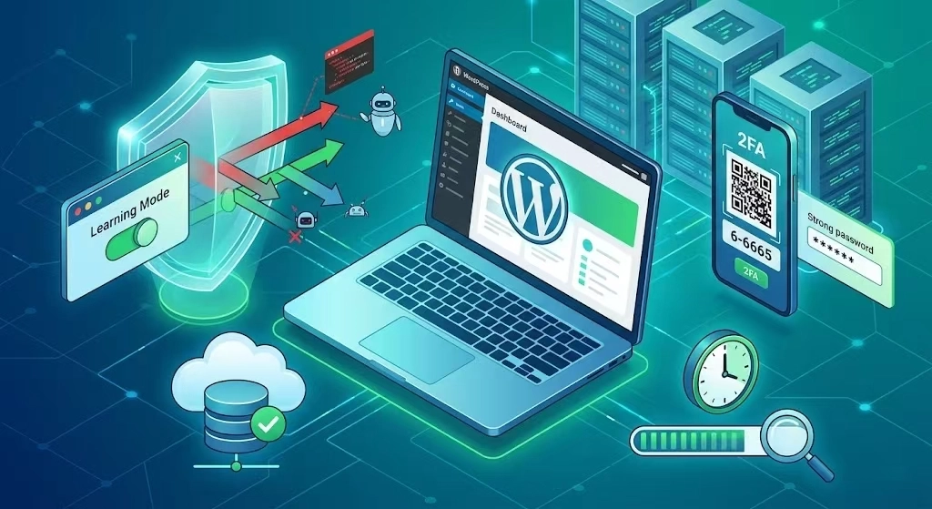 安全插件并不是一个即装即用的摆设。如果你的插件仅停留在安装激活的步骤，而不去针对规则性配置的话，那么它起到的安全作用等同于零