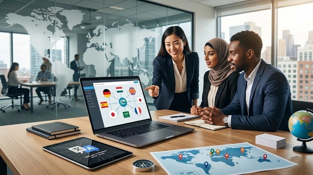 那么外贸企业如何在选择多语言建站系统时，避开这个大坑呢？核心在于：合适的建站工具、内容本地化、技术SEO策略匹配。