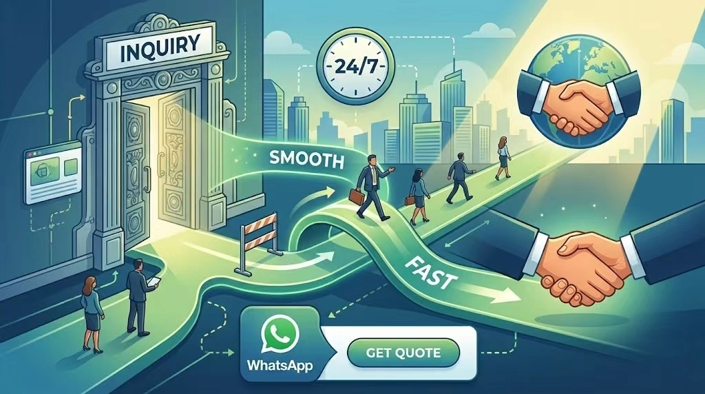 真正能让询盘转化率翻倍的产品展示页，核心在于如何让你的独立站建立起“第一眼信任”、如何从“参数堆砌”转向“痛点解决”、是否有专业的技术背书、和简单的询盘转化路径，以及能不能保证客户丝滑的浏览体验。只有将你的产品页从干巴巴的说明书转变成为一篇解决方案，才能让询盘转化率翻倍。