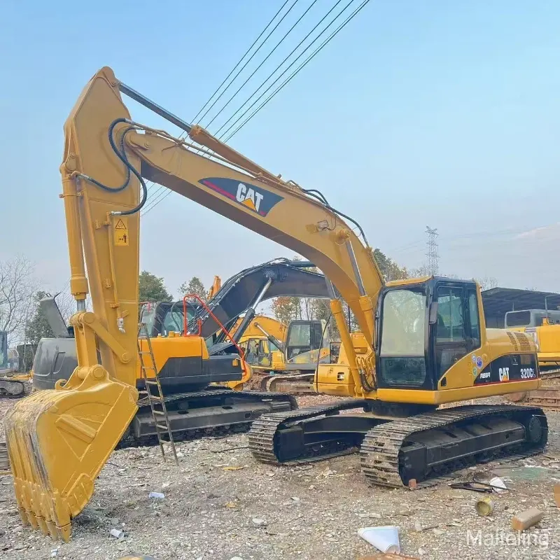 20ton Second-hand CAT320C Heavy Excavator Equipment for Sale