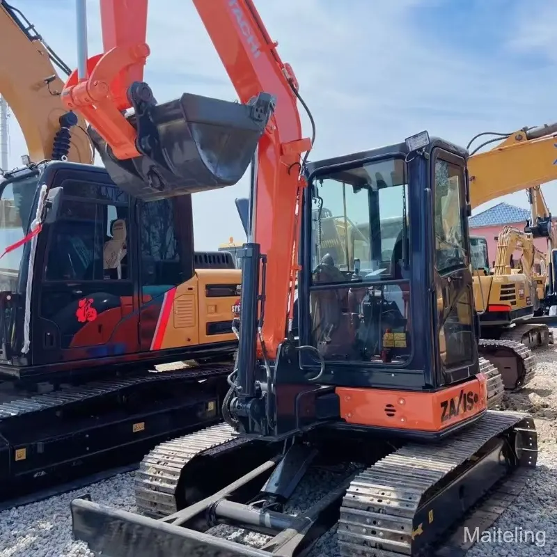 Competitive Price Compact Second-hand Hitachi ZX55U Excavator Equipment Durable