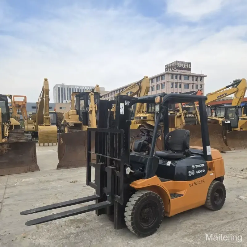 Competitive Price Used Toyota Forklift 30 Machine For Sale