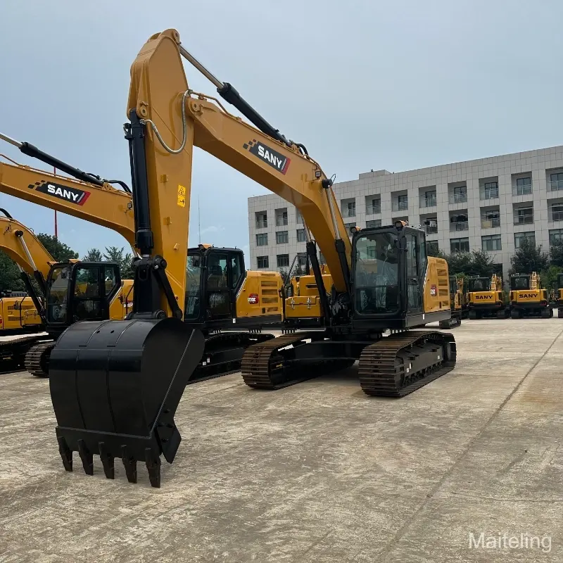 Durable Used SANY SY215 Heavy Excavator Equipment High Cost Performance