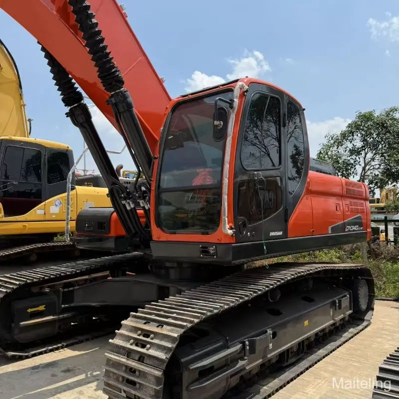 Global Supply Second-hand Doosan DX340 Large Digging Equipment