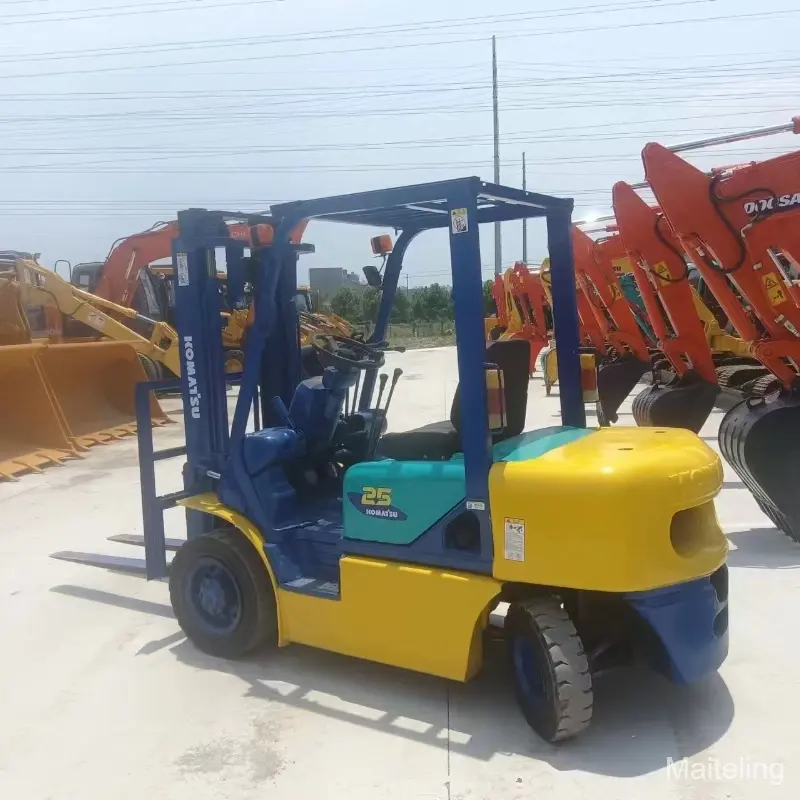 Good Performance Used Komatsu Forklift 25 Forklift For Sale