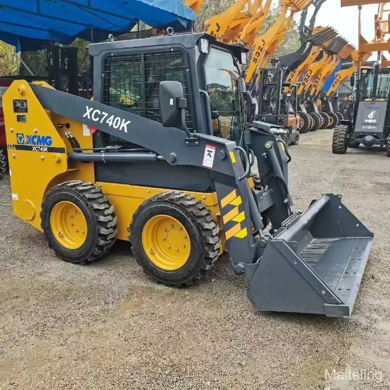 Good Performance Used XCMG 740K Skid Steer Loader Price