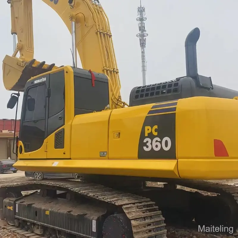 High Quality 360 Komatsu Digger Second hand Construction Machinery Original Equipment