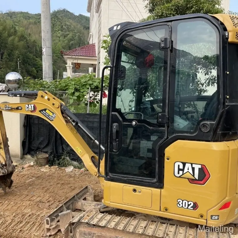 Hot Sale Original Second hand CAT302 Compact Crawler Excavator Machine