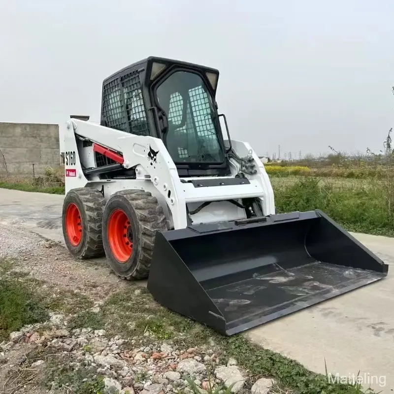 Hot Sale Used Bobcat S160 Skid Steer Loader China Supplier
