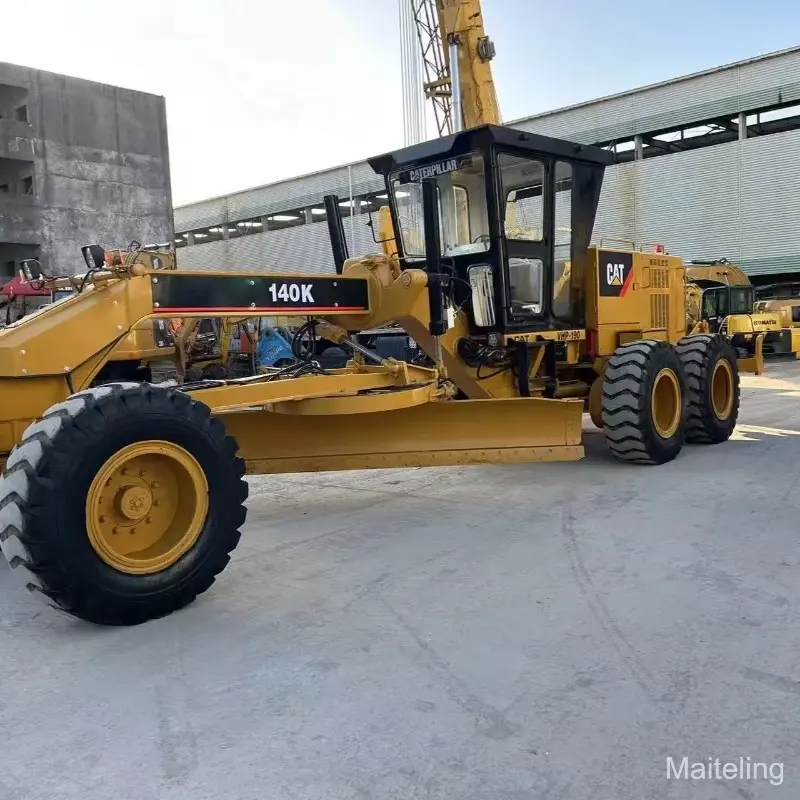 Hot Sale Used CAT140K Motor Grader Machine Price