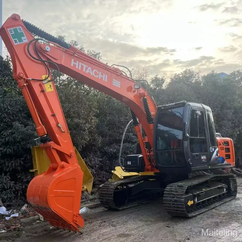 Low Price New Arrival Used Hitachi ZX120 Medium Crawler Machine Good Condition