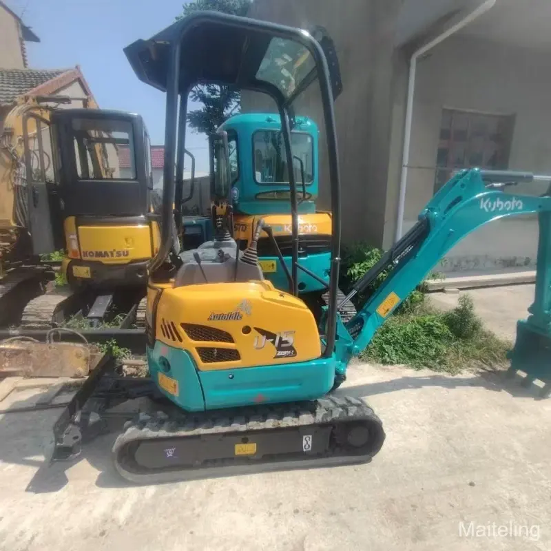 Low Price Original Used Kubota U15 Mini Excavator Equipment Good Performance
