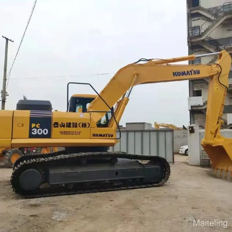 Low Price Used Komatsu 300 Large Excavator Hydraulic Machine Global Supply