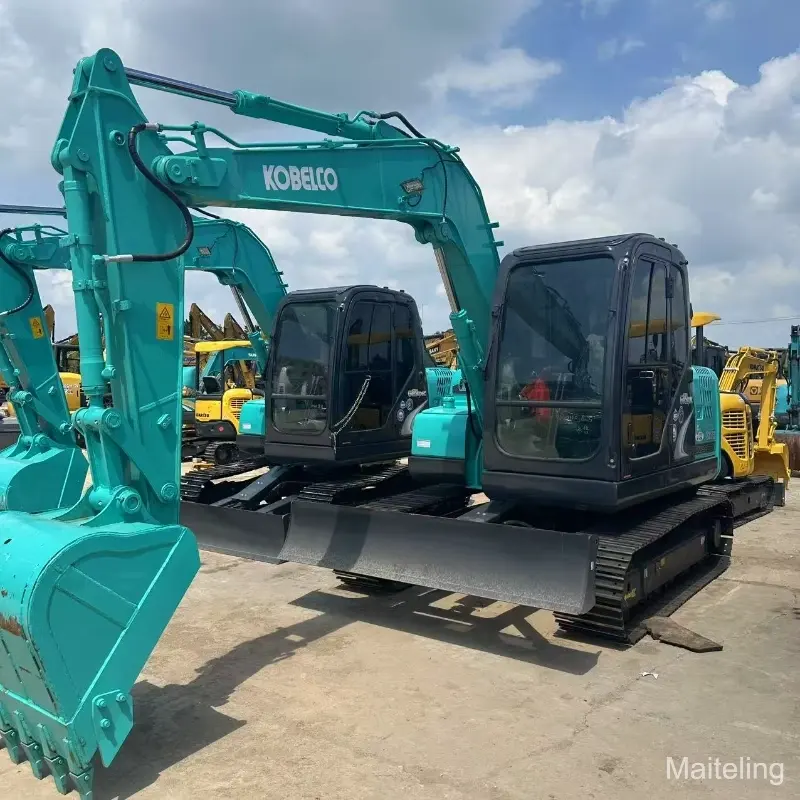 New Arrival Used Kobelco SK75 Small Crawler Excavator Machine for Sale
