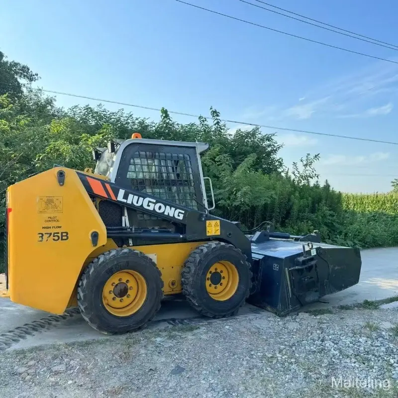 Nice Condition Used Liugong 375B Skid Steer Loader for Sale