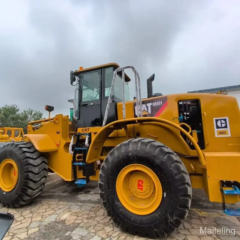 Second Hand CAT 966H Loader Durable Machine Cost-efficient Solution Supplier