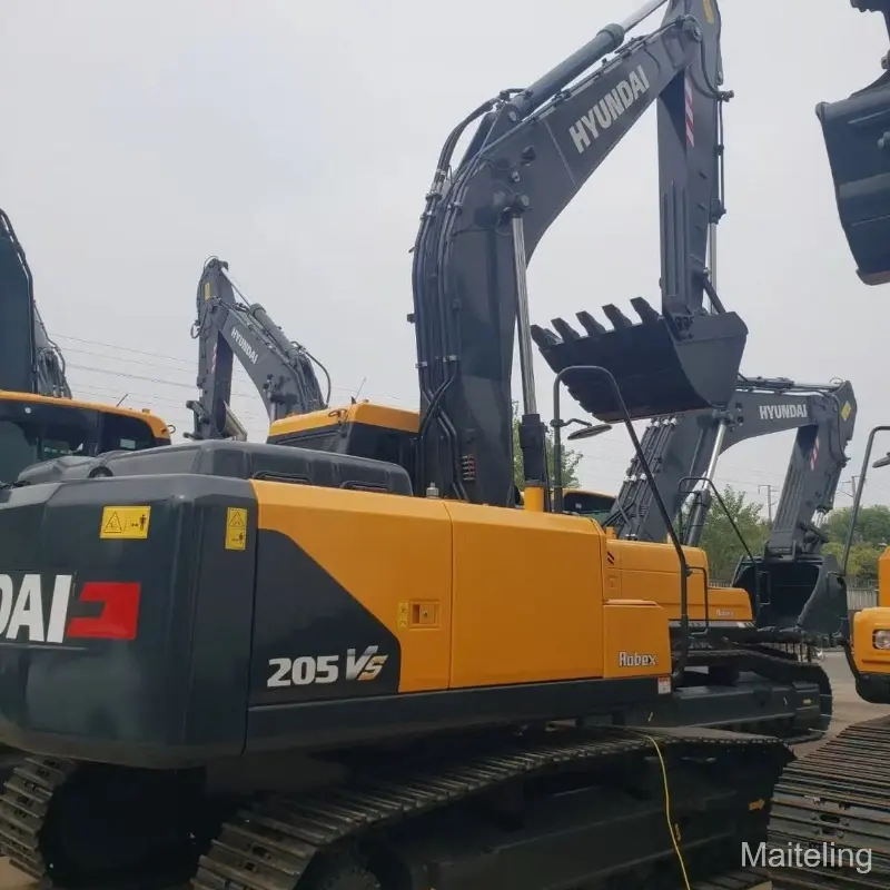 Second Hand Hyundai 205 Small Digging Equipment Competitive Price Exporter Hot Sale