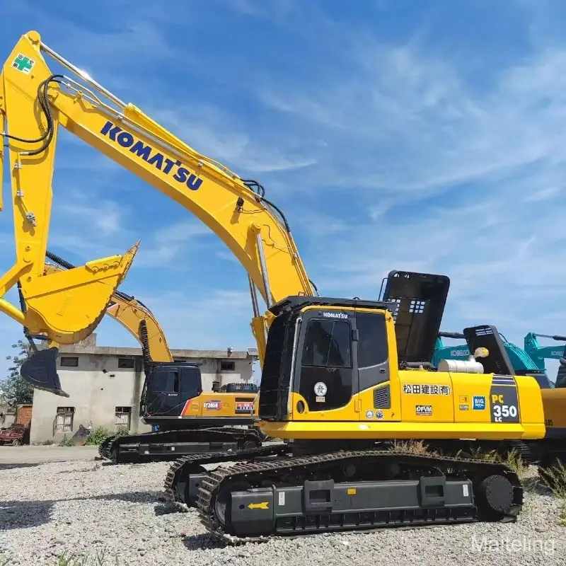 Second Hand Komatsu 350 Large Crawler Equipment High Cost Performance Excavator Dealer