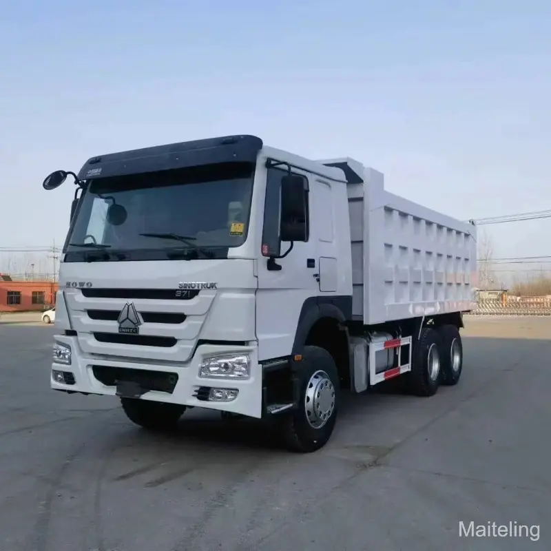 Used HOWO 8x2 Mining Dump Truck Powerful Engine High Performance Supplier
