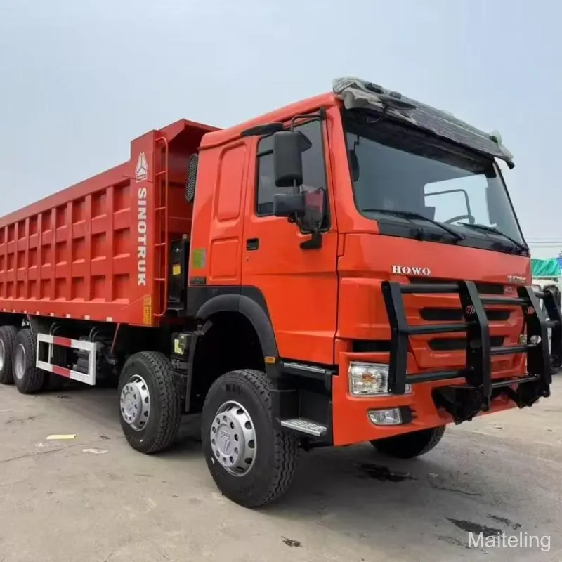 Used HOWO 8x4 Dump Truck Heavy Duty Tipper For Sale Global Exporter
