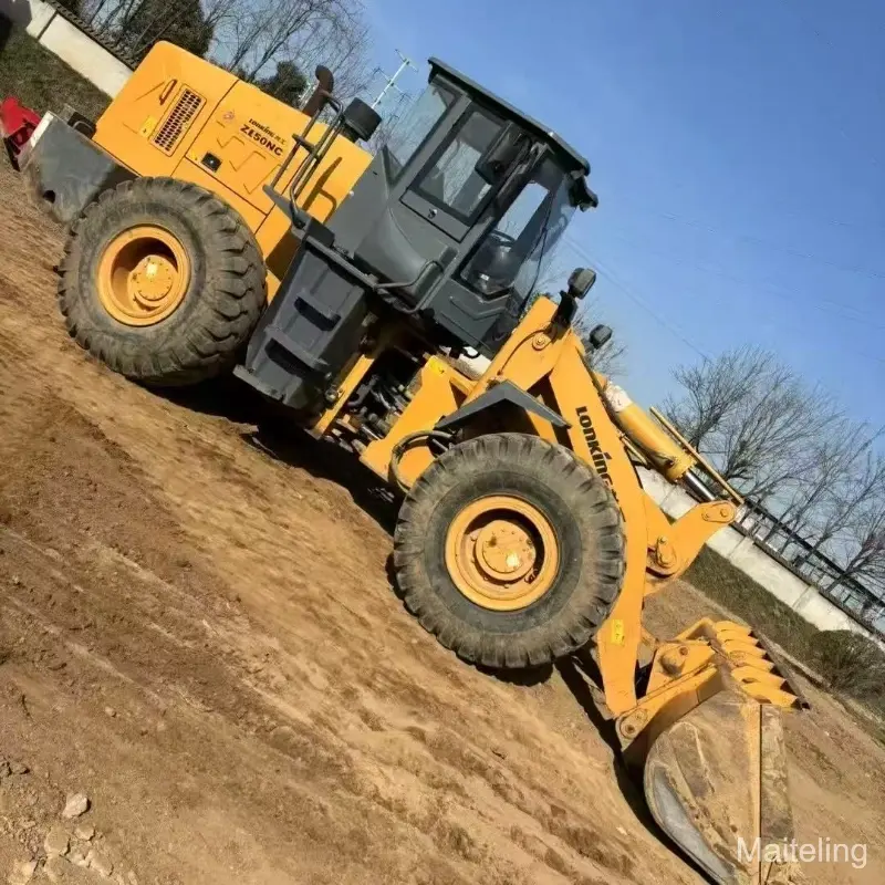 Used LONKING ZL50NC Wheel Loader Popular Construction Model Wholesale Price