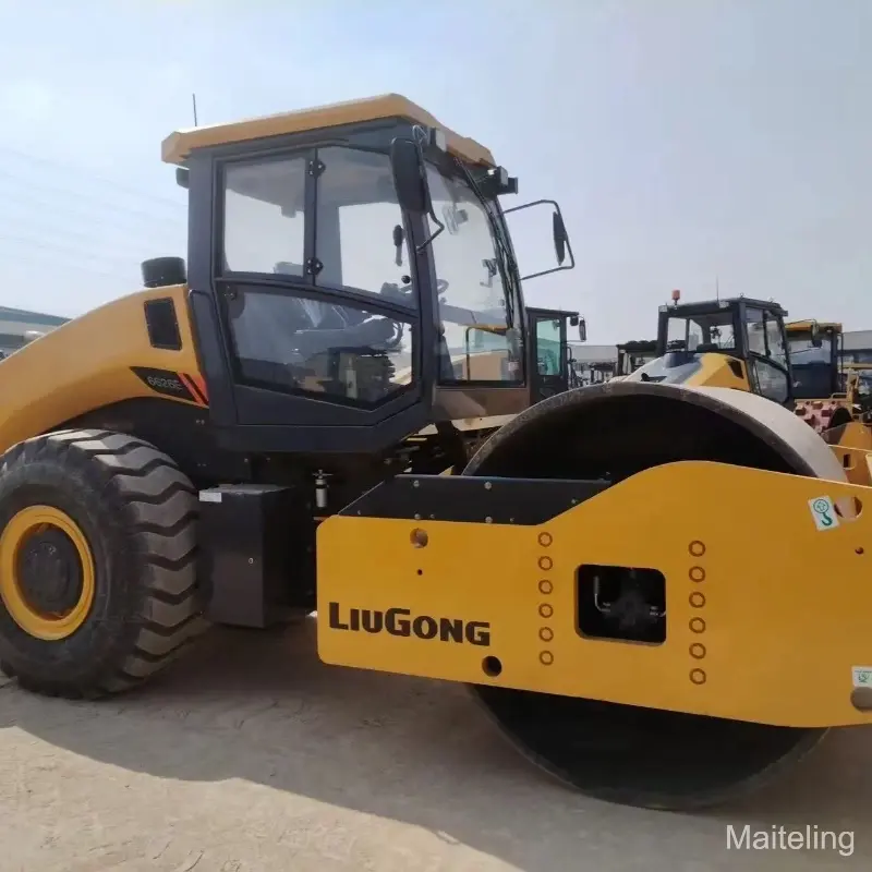 Used Liugong 6626E Double Drum Road Roller Supplier Good Condition Competitive Price