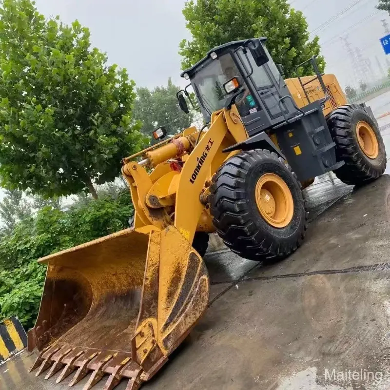 Used Lonking ZL50NC Wheel Loader Low Maintenance Costs Machine Supplier