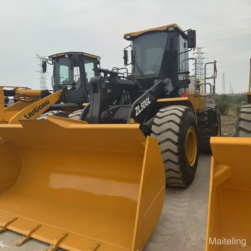 Used XCMG ZL50GL Wheel Loader Reliable Construction Equipment Solution