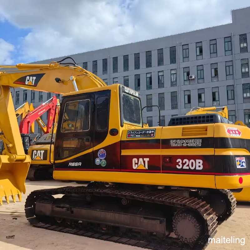 Second Hand Cat320B Caterpillar Used Excavator CAT 320 320B in Stock for Sale