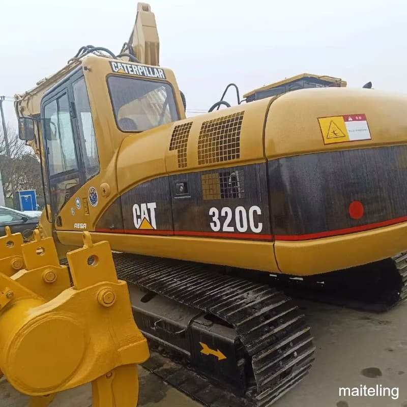 Hot Selling Used Caterpillar 320C Excavator Performance Machine Second Hand Digger in Stock