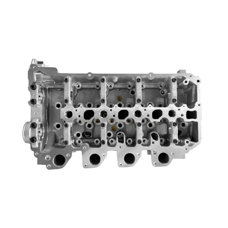 Cabeçote de cilindro 4D56HP totalmente montado com eixos de comando Cabeçote de alumínio estilo OEM para motor 4D56 CRDi Substituição de cabeçote de cilindro para Mitsubishi Pajero Sport Cabeçote common rail 4D56 para motor diesel de alta potência Cabeçote completo para picape turbo diesel DOHC 2,5L