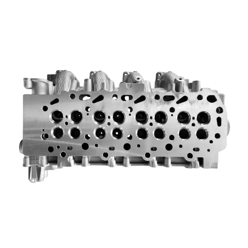 Cabeçote de cilindro 4D56HP totalmente montado com eixos de comando Cabeçote de alumínio estilo OEM para motor 4D56 CRDi Substituição de cabeçote de cilindro para Mitsubishi Pajero Sport Cabeçote common rail 4D56 para motor diesel de alta potência Cabeçote completo para picape turbo diesel DOHC 2,5L