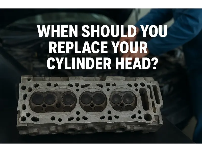 When should I replace my cylinder head?