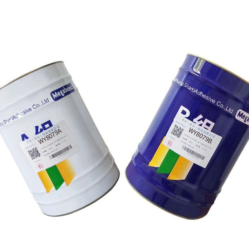 2 parts PU adhesive steaming package solvent free WY8079A/B